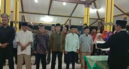 Pelantikan KPPS Desa Murtigading